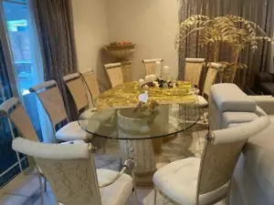 VIDAL GRAU COMPLETE ROYAL DINING SUITE SETTING LUXURY PALACE WATERFRONT MANSION - Picture 1 of 9