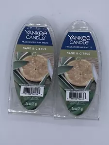 Due candele yankee cera profumata si fondono salvia e agrumi nuovissime - Foto 1 di 2