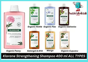 Klorane Strengthening Shampoo 400ml ALL TYPES - Picture 1 of 26