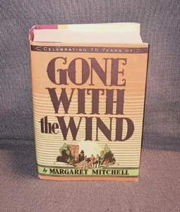 Gone With the Wind by Margaret Mitchell 75th Anniversary Edition Hardcover - Picture 1 of 6