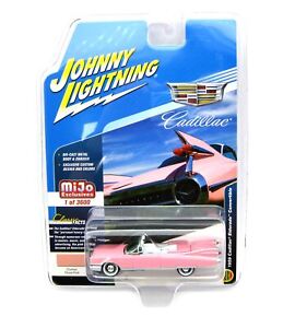 Johnny Lightning Cadillac Eldorado Convertible 1959 rosa 1:64