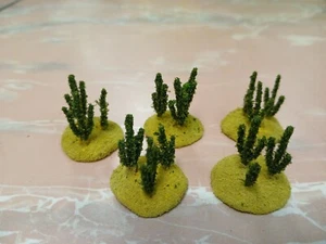 15 basierte Landschaft Mikromodell Kaktus Saguro Wargaming Landschaft Gelände bis zu 1" - Bild 1 von 4