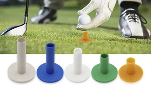 Golf Rubber Tees Driving Range 5 Pack Mixed Size for Practice Mat Colourful - Picture 1 of 10