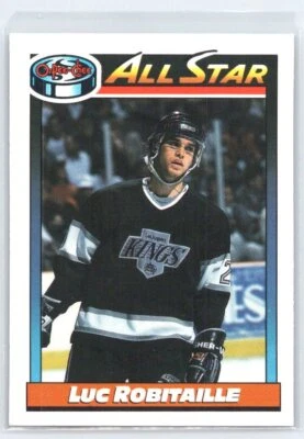 1991 Topps Luc Robitaille #260  AS    Los Angeles Kings - Image 1 of 2
