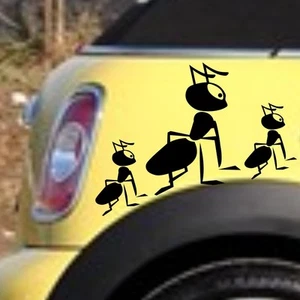Calcomanías de coche hormigas dibujos animados para Mini S SD ONE vinilo rueda superior pegatinas CJ392 6 piezas - Imagen 1 de 4