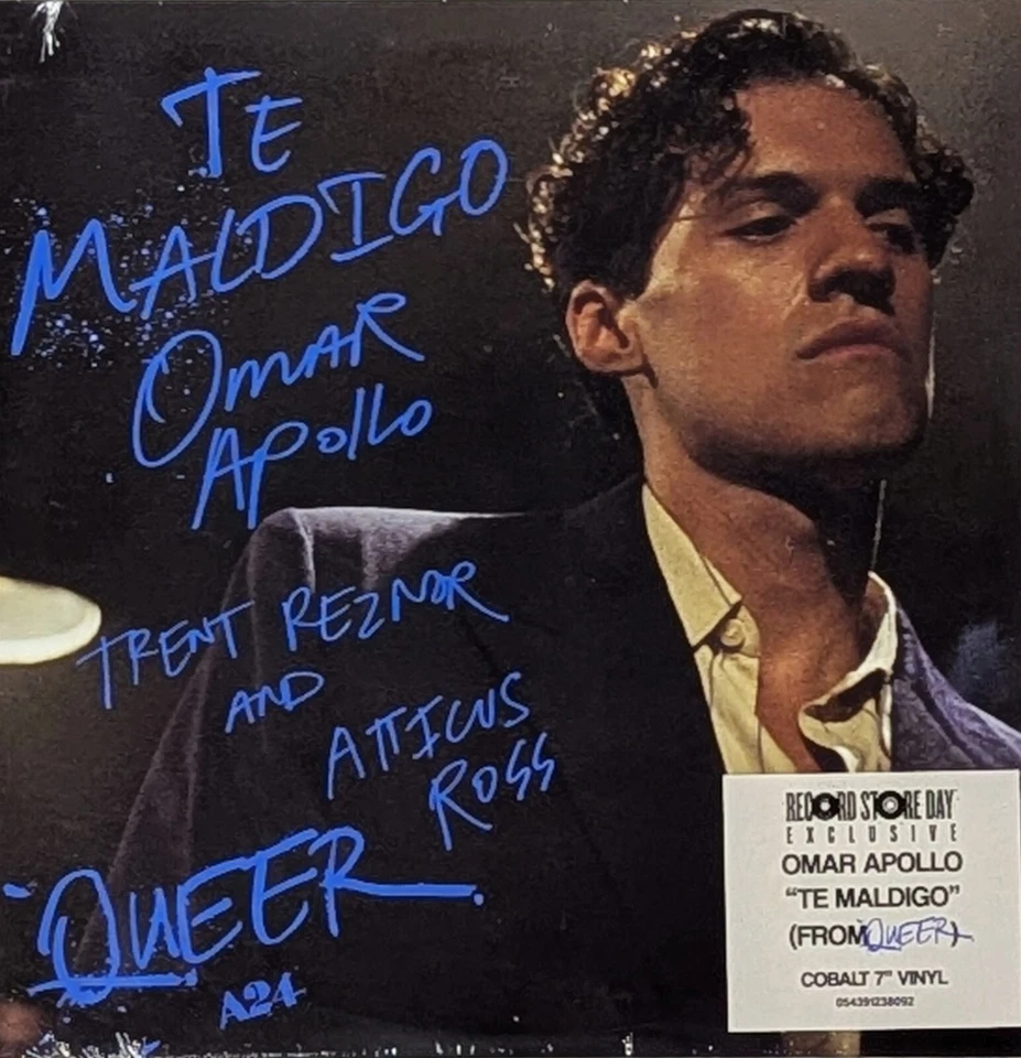 OMAR APOLLO, TRENT REZNOR AND ATTICUS ROSS Te Maldigo SEALED Cobalt Vinyl RSD - Image 1 of 1