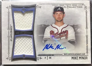 2015 Topps Museum Collection /299 Mike Minor #SSD-MMR Auto - Picture 1 of 2