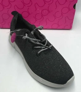 Sugar Women's Gabber Lace-Up Sneakers Black- Choose Size - Picture 1 of 7