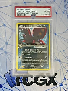 Pokemon - Dark Octillery - 8/109 - Team Rocket Returns - Holo - PSA 6 - 88074452 - Picture 1 of 4