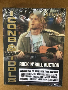 Julien's Auction Catalog Icons & Idols, Kurt Cobain, The Beatles, Janis Joplin - Imagen 1 de 4