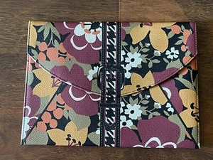 Vera Bradley BITTERSWEET DOUBLE TAKE ENVELOPE Tablet Clutch iPad Kindle Reader - Picture 1 of 3