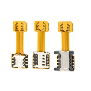 Hybrid Dual Micro Nano SIM Karte Adapter Konverter Erweiterung Slot AndroiO^^i - Zdjęcie 1 z 10
