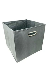 13" Large 6 pcs Fabric Storage Bins Box Organizer Cube Basket Container - Picture 1 of 42