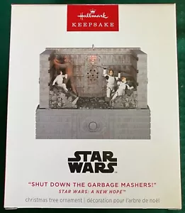 Hallmark 2024 Star Wars A New Hope Shut Down Garbage Mashers Keepsake Ornament - Picture 1 of 3