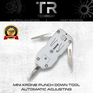 MINI KRONE AUTO PUNCH DOWN TOOL FOR ETHERNET DATA TELEPHONE TERMINATION - Picture 1 of 4