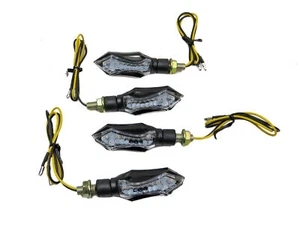 Indicators LED Sequential Full Set 4 For Kawasaki KLE 650 C Versys 2010 - 2014 - Picture 1 of 7