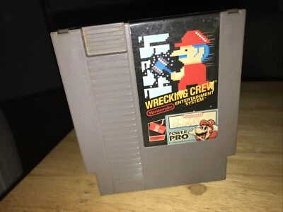 Wrecking Crew (Nintendo Entertainment System, 1985) Working Game Only - Image 1 of 4