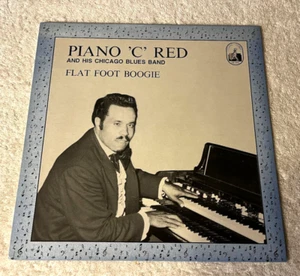 PIANO 'C' RED: "Flat Foot Boogie": 1984 VINYL LP: CHICAGO BLUES 1963-1981 EX/VG+ - Imagen 1 de 8