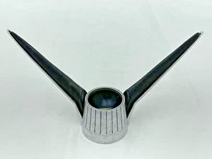 1960 1961 Chrysler Steering Wheel Center Horn Cap Ring Pad Chrome Column Cover - Picture 1 of 18