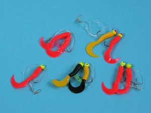 10 x Paternoster-Meeressystem-Beifänger-Dorschfliegen - Bild 1 von 1