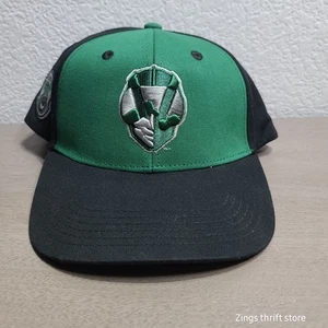 Harry Potter Slytherin Unisex Snapback Hat Black Green - Picture 1 of 6