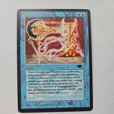 MTG - Antiquities Transmute Artifact - MP - Uncommon Magic The Gathering  - Image 1 of 4