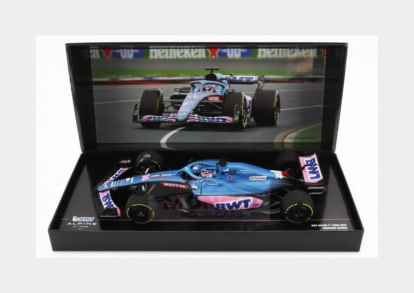 1:18 MINICHAMPS Renault F1 A522 #14 Australian Gp 2022 Fernando Alonso 147220314 - Immagine 1 di 2