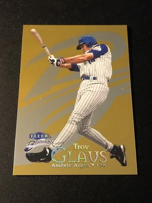 Fleer Brilliants Gold Troy Glaus 1999 #72G/99 Foto 1 de 2