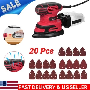 Lijadora de madera 220 W 1,6 Amp 20 piezas lija lijadora de palma manual para espacios estrechos - Imagen 1 de 7