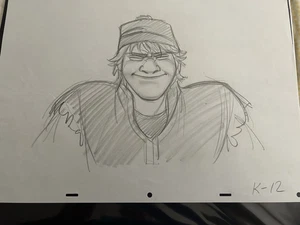 DISNEY ORIGINAL FROZEN 2..CONCEPT/DEVELOPMENTAL ART BY..KIN KIM..KRISTOFF...K-12 - Picture 1 of 3