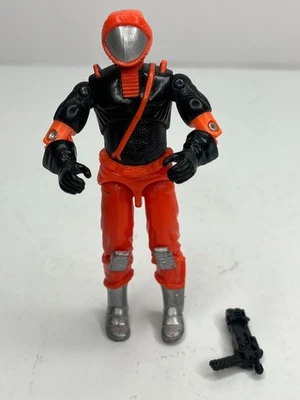 VINTAGE HASBRO 1993 G.I JOE COBRA ACTION FIGURE NITRO VIPER 100% COMPLETE - Image 1 of 4