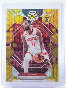 Tari Eason 2022-23 Panini Mosaic Gold Wave Mosaic Rookie /10 SSP Rockets Q0014 - Picture 1 of 2
