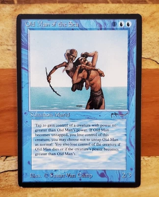 MTG Old Man of the Sea Arabian Nights Lightly played - Image 1 of 4
