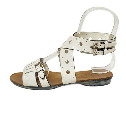 TOD’S Auth TOD'S Sandali da donna in pelle bianca