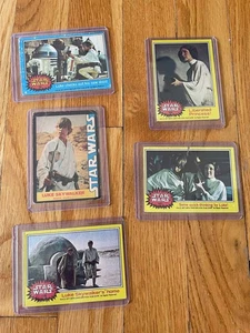 Circa 1977 Star Wars card lot (5 cards) - Picture 1 of 7