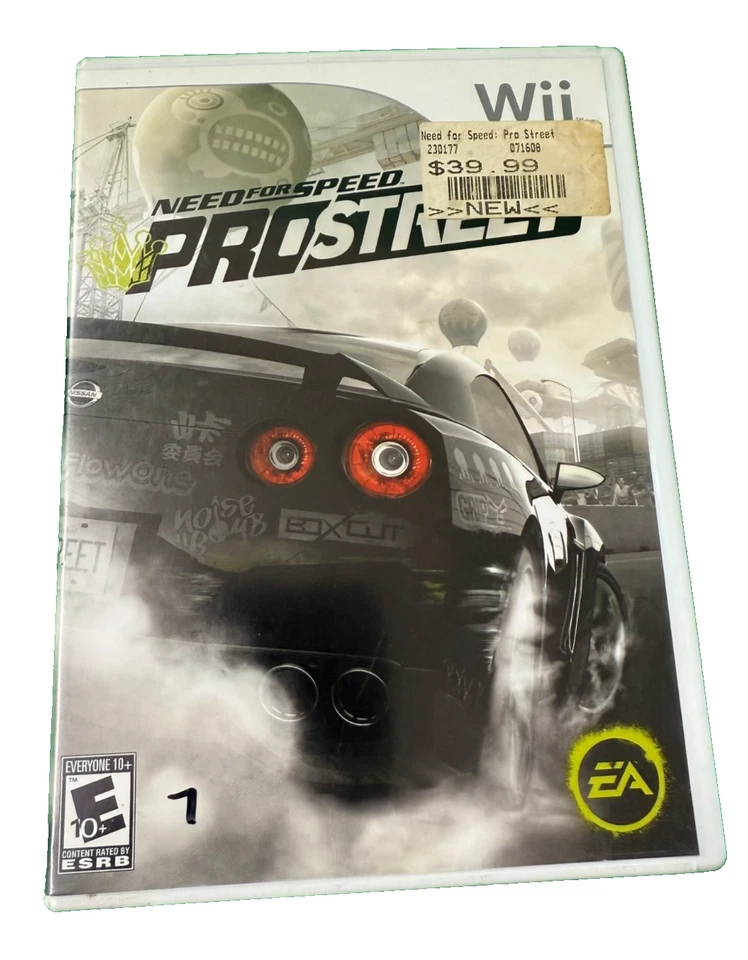 Need For Speed Pro Street-Nintendo Wii WIIU - Image 1 of 1