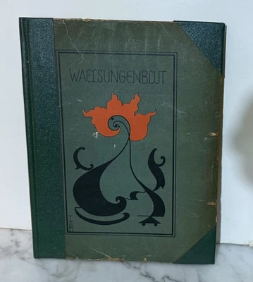 RARE - SIGNED LIMITED 1921 FIRST EDITION - WÄLSUNGENBLUT - BY THOMAS MANN Foto 1 de 4