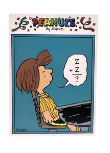 Peppermint Patty #6 Peanuts Collection Preview Edition 1991 Tuff Stuff - Picture 1 of 2
