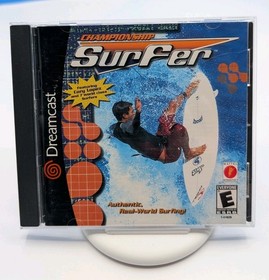 Championship Surfer (Sega Dreamcast, 2000) CIB Complete w/ Manual - Tested