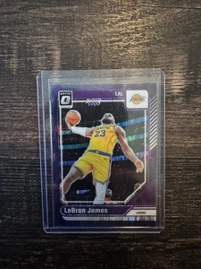 Baloncesto óptico Panini Donruss 2024-25 - Purple Shock Prizm LeBron James Lakers - Imagen 1 de 2