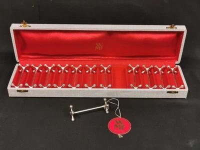 Coffret de 12 Porte-couteaux WMF en Coffret , ménagère Atomium vintage 50's .... - Photo 1/4