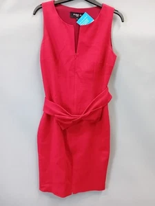 Paule Ka Paris Ladies Red Zip-Up Dress EU Size 38 Approximately UK Size 10 - Picture 1 of 9