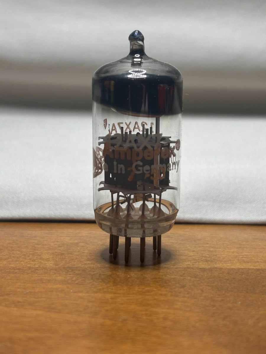 6本 AMPEREX アンペレクス 12AX7 ECC83 / ムラード 英国製 Amazon | 12AX7/ECC83 Mullard ムラード ノーマル 真空管PX10【1年