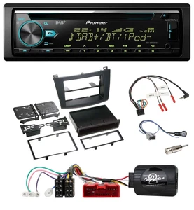 Pioneer DAB Lenkrad CD USB Bluetooth Autoradio für Mazda 3 2009-2013 analog - Bild 1 von 9