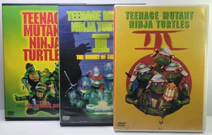 Teenage Mutant Ninja Turtles Movies DVD Trilogy (1990) - Picture 1 of 5
