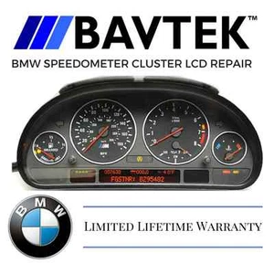 VELOCÍMETRO PANEL DE INSTRUMENTOS BMW REPARACIÓN E38 740i 750iL E39 525 530 540 M5 1 año - Imagen 1 de 4