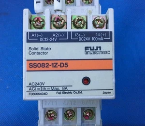 FUJI ELECTRIC SS082-1Z-D5 SOLID STATE CONTACTOR (Qty Available) F06066494D - Picture 1 of 1