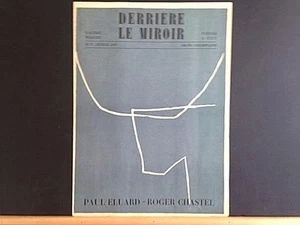 Derriere le Miroir 17, Miró, Braque, Giacometti lithos, 1959, vintage INV2112 - Picture 1 of 5