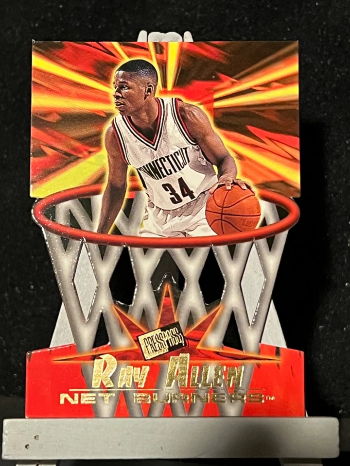 1996 Press Pass Basketball Net Burners Die-Cut Inserts Complete Your Set, Pick 1 - Image 1 of 1
