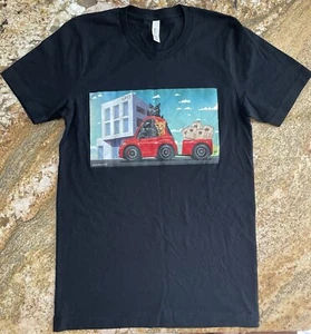 AeroWerkz Black T-shirts Cats Print Size Women S For Car People - Picture 1 of 9